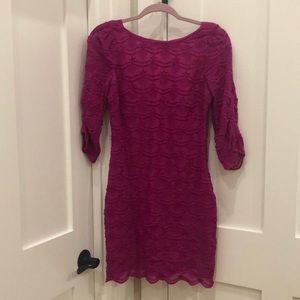 Frock by Tracy Reese Fuchsia Dress Size 4